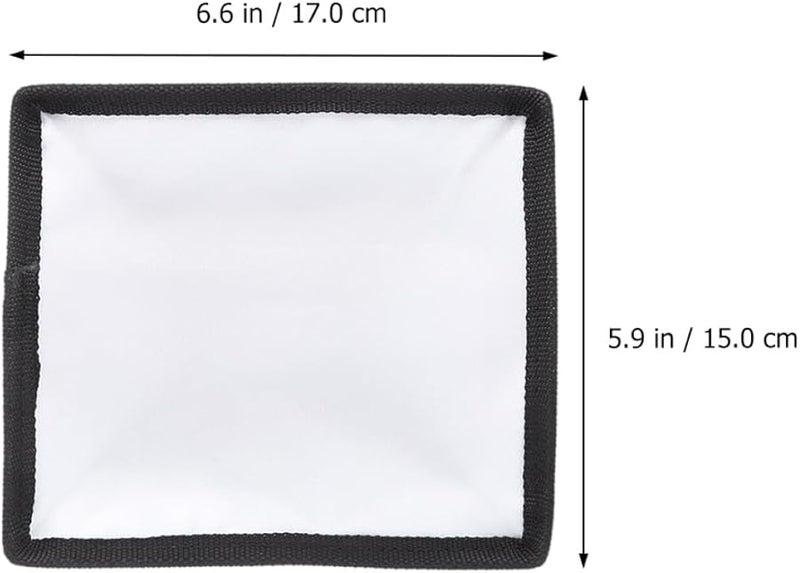 حاجب الفلاش المحمول للسرعة Softbox مقاس 15x17 سم للتصوير بكاميرا DSLR - Image 2